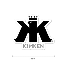 画像をギャラリービューアに読み込む, KIMKEN® Sticker【BLACK】
